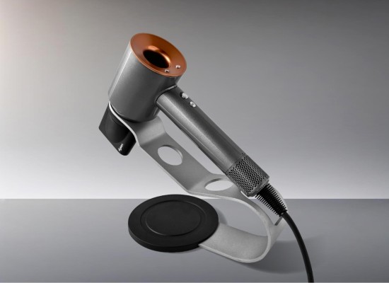 Dyson HD08 吹風機 銀銅色 (搭贈順髮吹嘴X1 及 吹風機收納架)
